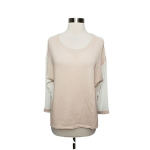 LOFT Small Blush Pink Lightweight Sweatshirt Top
